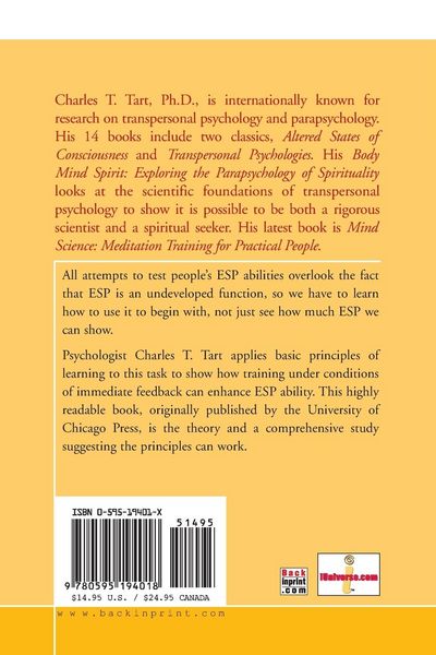 Produktbild: Learning to Use Extrasensory Perception