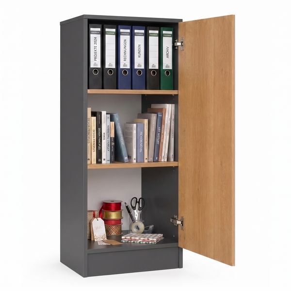 Produktbild: Mehrzweckschrank B&uuml;ro Wohnzimmer Dilos 114 x 52 cm