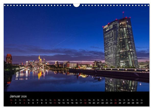Produktbild: Frankfurt am Main (Wandkalender 2026 DIN A3 quer), CALVENDO Monatskalender