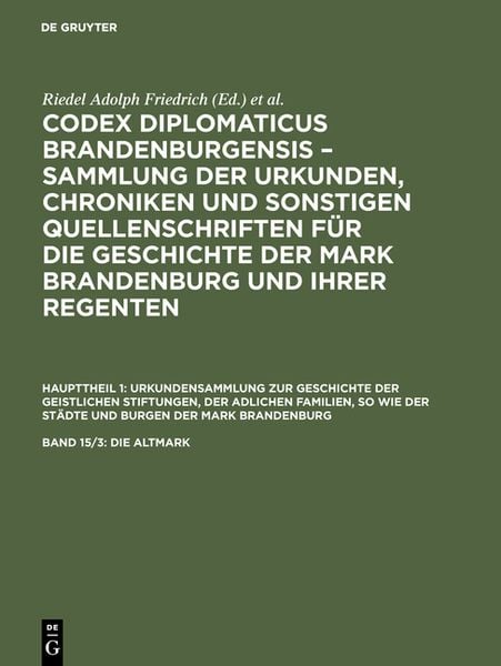 Produktbild: Die Altmark