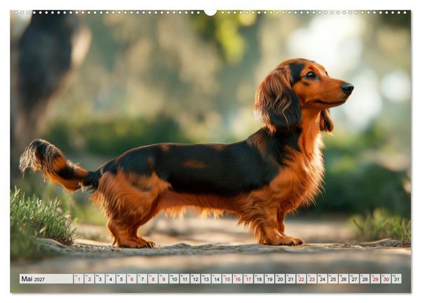 Produktbild: Lieblingshund Dackel (Wandkalender 2027 DIN A2 quer), CALVENDO Monatskalender