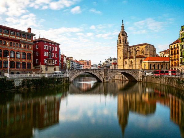 Produktbild: CALVENDO Puzzle Bilbao | 1000 Teile Lege-Gr&ouml;&szlig;e 64x48cm Foto-Puzzle f&uuml;r gl&uuml;ckliche Stunden