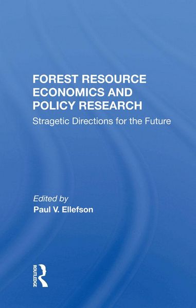 Produktbild: Forest Resource Economics and Policy Research