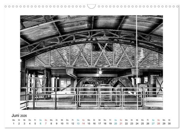 Produktbild: Die gro&szlig;e Stille &ndash; Industriekultur im Revier (Wandkalender 2026 DIN A3 quer), CALVENDO Monatskalender