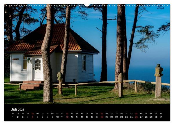 Produktbild: Gesehen auf - R&uuml;gen und Hiddensee (hochwertiger Premium Wandkalender 2026 DIN A2 quer), Kunstdruck in Hochglanz