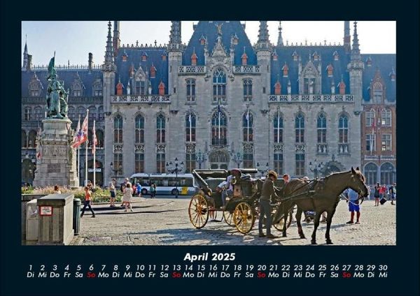Produktbild: Die Welt der Pferde 2025 Fotokalender DIN A4