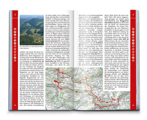 Produktbild: KOMPASS Wanderf&uuml;hrer Schweizer Jura, 55 Touren