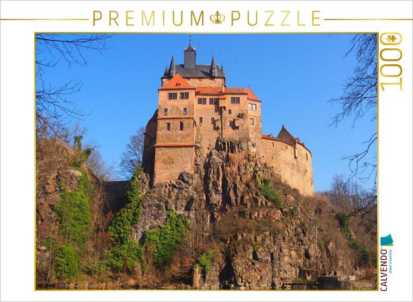 Produktbild: CALVENDO Puzzle Burg Kriebstein | 1000 Teile Lege-Gr&ouml;&szlig;e 64x48cm Foto-Puzzle f&uuml;r gl&uuml;ckliche Stunden