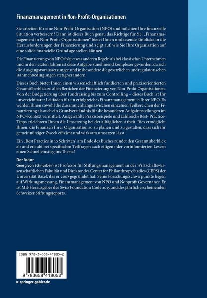 Produktbild: Finanzmanagement in Non-Profit-Organisationen