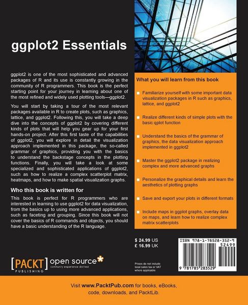 Produktbild: Ggplot2 Essentials