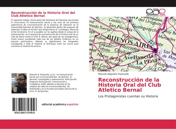 Produktbild: Reconstrucci&oacute;n de la Historia Oral del Club Atletico Bernal