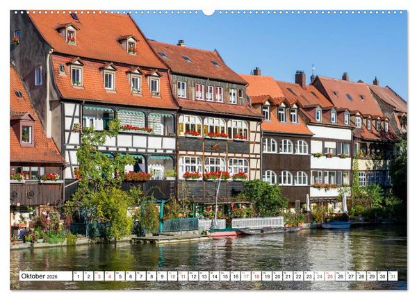 Produktbild: Emotionale Momente: Bamberg (Wandkalender 2026 DIN A2 quer), CALVENDO Monatskalender