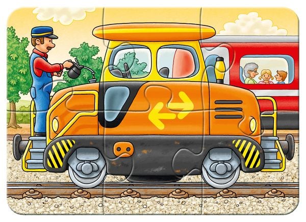 Produktbild: Puzzle Ravensburger Bei der Arbeit 2-8 Teile