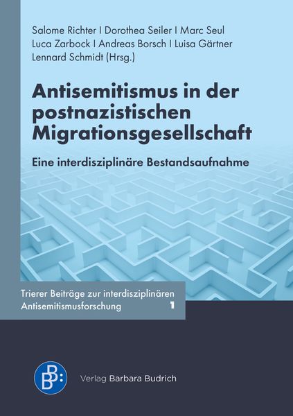 Produktbild: Antisemitismus in der postnazistischen Migrationsgesellschaft
