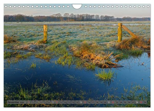 Produktbild: Der Niederrhein im Wandel der Jahreszeiten (Wandkalender 2026 DIN A4 quer), CALVENDO Monatskalender