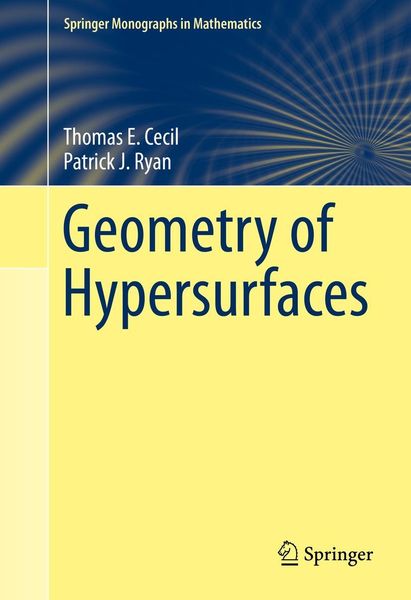 Produktbild: Geometry of Hypersurfaces