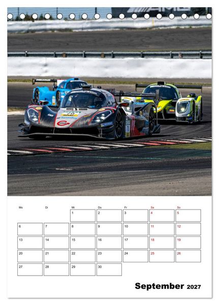 Produktbild: PROTOTYPE RACING am N&uuml;rburgring (Tischkalender 2027 DIN A5 hoch), CALVENDO Monatskalender