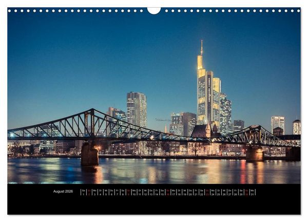 Produktbild: Frankfurt (Wandkalender 2026 DIN A3 quer), CALVENDO Monatskalender