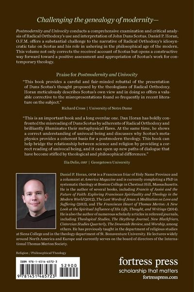 Produktbild: Postmodernity and Univocity