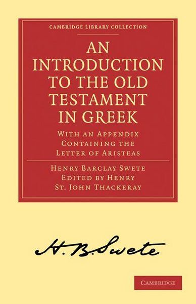 Produktbild: An Introduction to the Old Testament in Greek