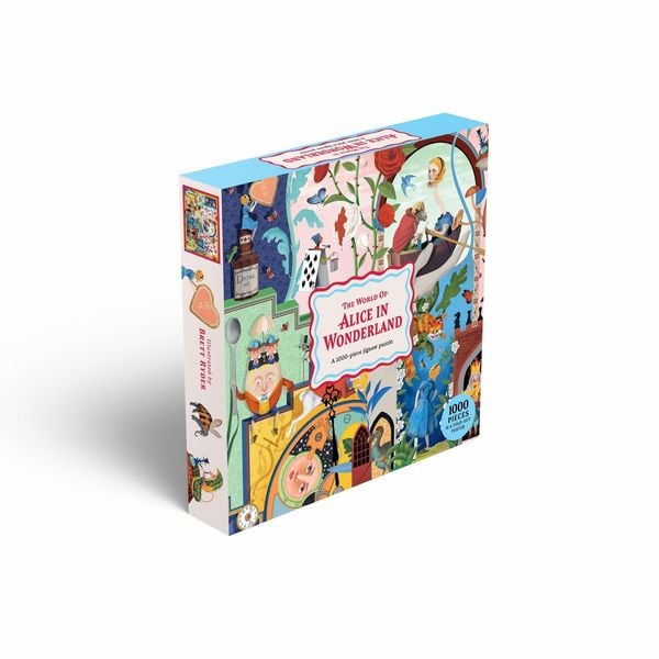 Produktbild: The World of Alice's Adventures in Wonderland: A 1000-Piece Jigsaw Puzzle