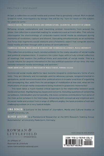 Produktbild: Critical Perspectives on Social Media and Protest