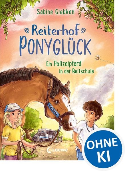 Produktbild: Reiterhof Ponygl&uuml;ck (Band 2) - Ein Polizeipferd in der Reitschule
