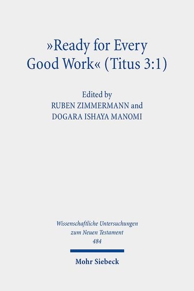 Produktbild: "Ready for Every Good Work" (Titus 3:1)