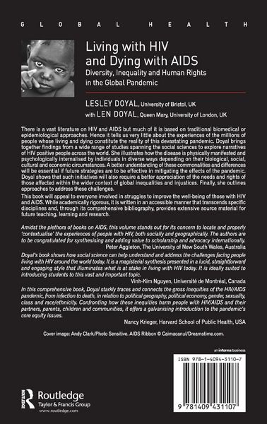Produktbild: Living with HIV and Dying with AIDS
