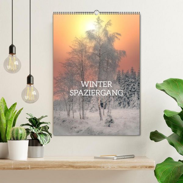 Produktbild: Winter Spaziergang (Wandkalender 2026 DIN A2 hoch), CALVENDO Monatskalender