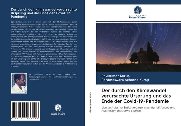 Produktbild: Der durch den Klimawandel verursachte Ursprung und das Ende der Covid-19-Pandemie