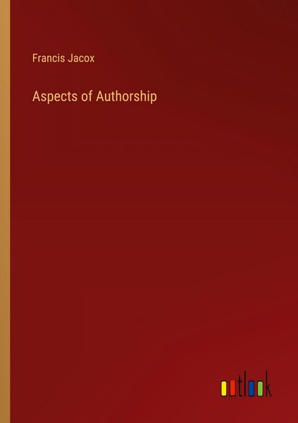 Produktbild: Aspects of Authorship