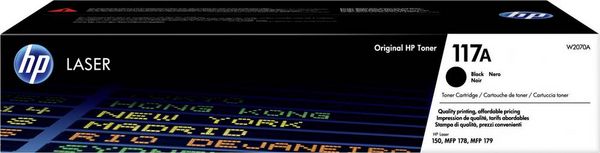 Produktbild: HP Toner 117A Original Schwarz 1000 Seiten W2070A