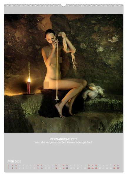 Produktbild: ZEIT METAPHERN (hochwertiger Premium Wandkalender 2026 DIN A2 hoch), Kunstdruck in Hochglanz