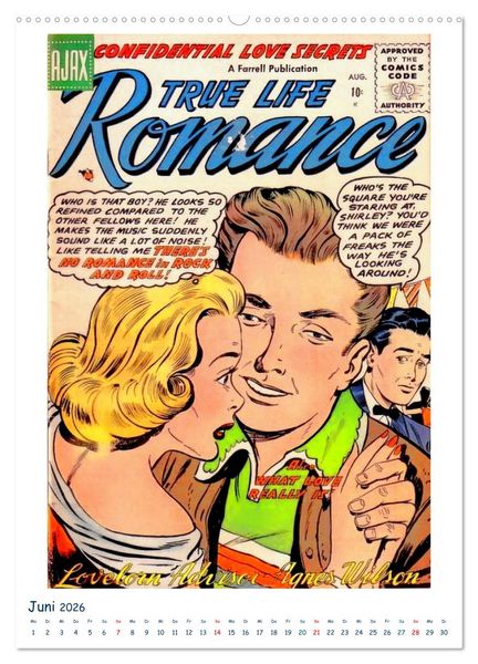 Produktbild: Love and Drama (hochwertiger Premium Wandkalender 2026 DIN A2 hoch), Kunstdruck in Hochglanz
