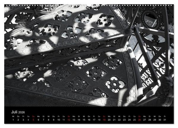 Produktbild: Der Gusseiserne Turm zu L&ouml;bau (hochwertiger Premium Wandkalender 2026 DIN A2 quer), Kunstdruck in Hochglanz