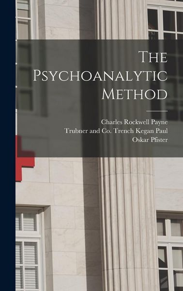Produktbild: The Psychoanalytic Method