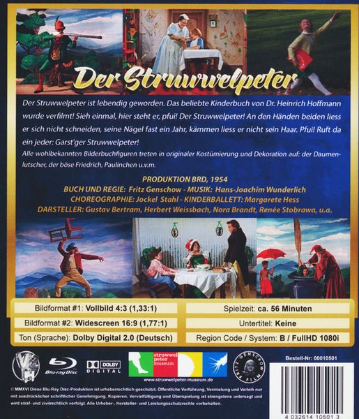 Produktbild: Der Struwwelpeter - HD Remastered