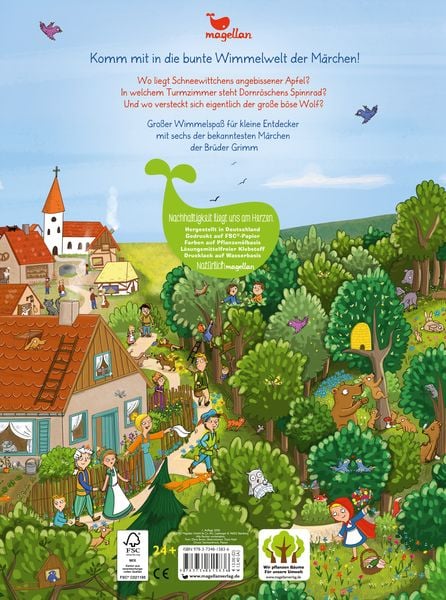 Produktbild: Die sch&ouml;nsten Wimmelm&auml;rchen der Br&uuml;der Grimm