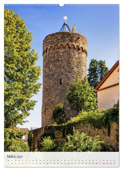 Produktbild: Lindenfels im Odenwald (Wandkalender 2027 DIN A2 hoch), CALVENDO Monatskalender