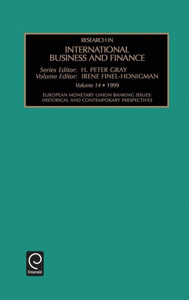 Produktbild: European Monetary Union Banking Issues
