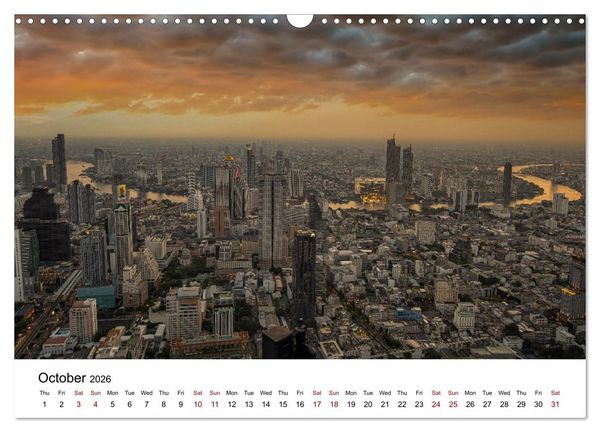 Produktbild: Destination Thailand (Wall Calendar 2026 DIN A3 landscape), CALVENDO 12 Month Wall Calendar