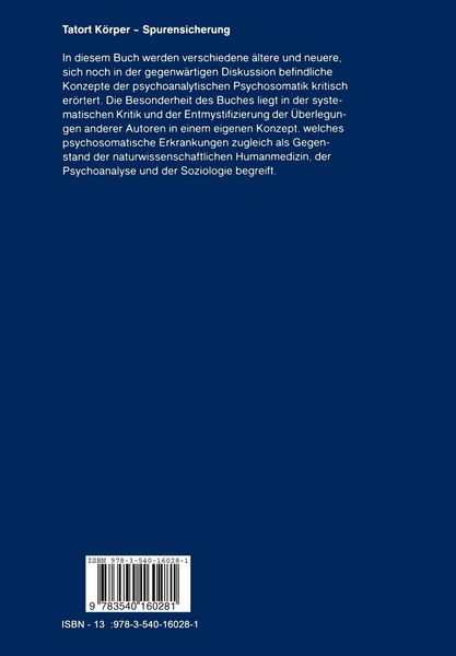Produktbild: Tatort K&ouml;rper &mdash; Spurensicherung