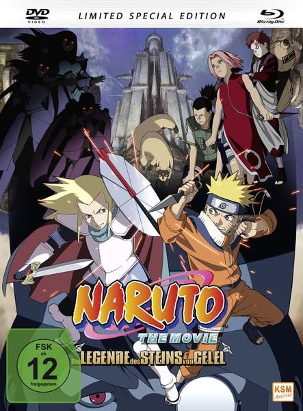 Produktbild: Naruto the Movie 2 - Die Legende des Steins von Gelel [LE] [SE] - Mediabook