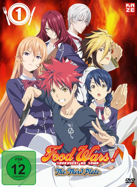 Produktbild: Food Wars! The Third Plate - 3. Staffel - Box 1