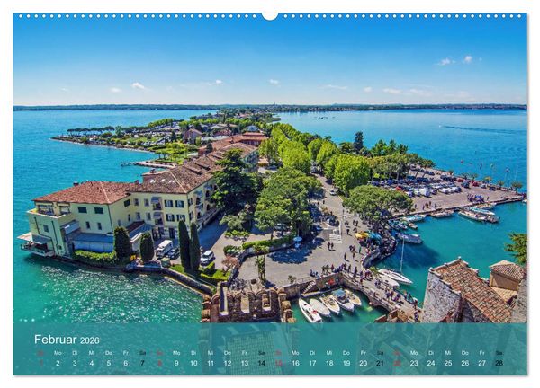 Produktbild: Gardasee - lago di Garda by Sascha Ferrari (Wandkalender 2026 DIN A2 quer), CALVENDO Monatskalender