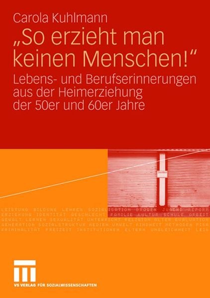 Produktbild: "So erzieht man keinen Menschen!"
