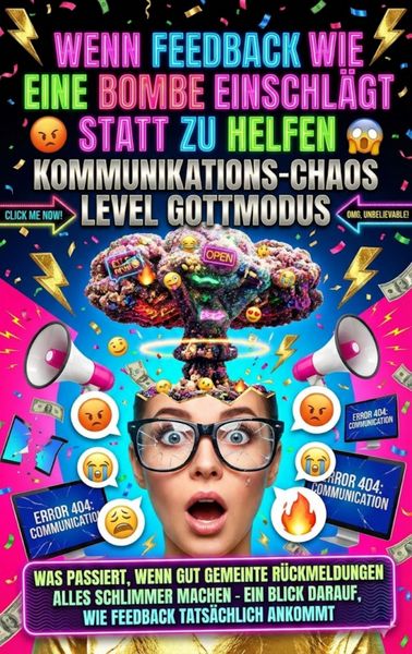 Produktbild: Wenn Feedback Wie Eine Bombe Einschl&auml;gt Statt Zu Helfen: Kommunikations-Chaos Level Gottmodus