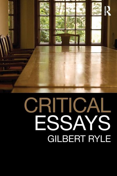 Produktbild: Critical Essays