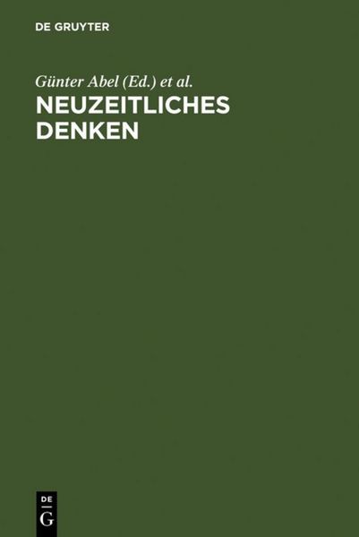 Produktbild: Neuzeitliches Denken